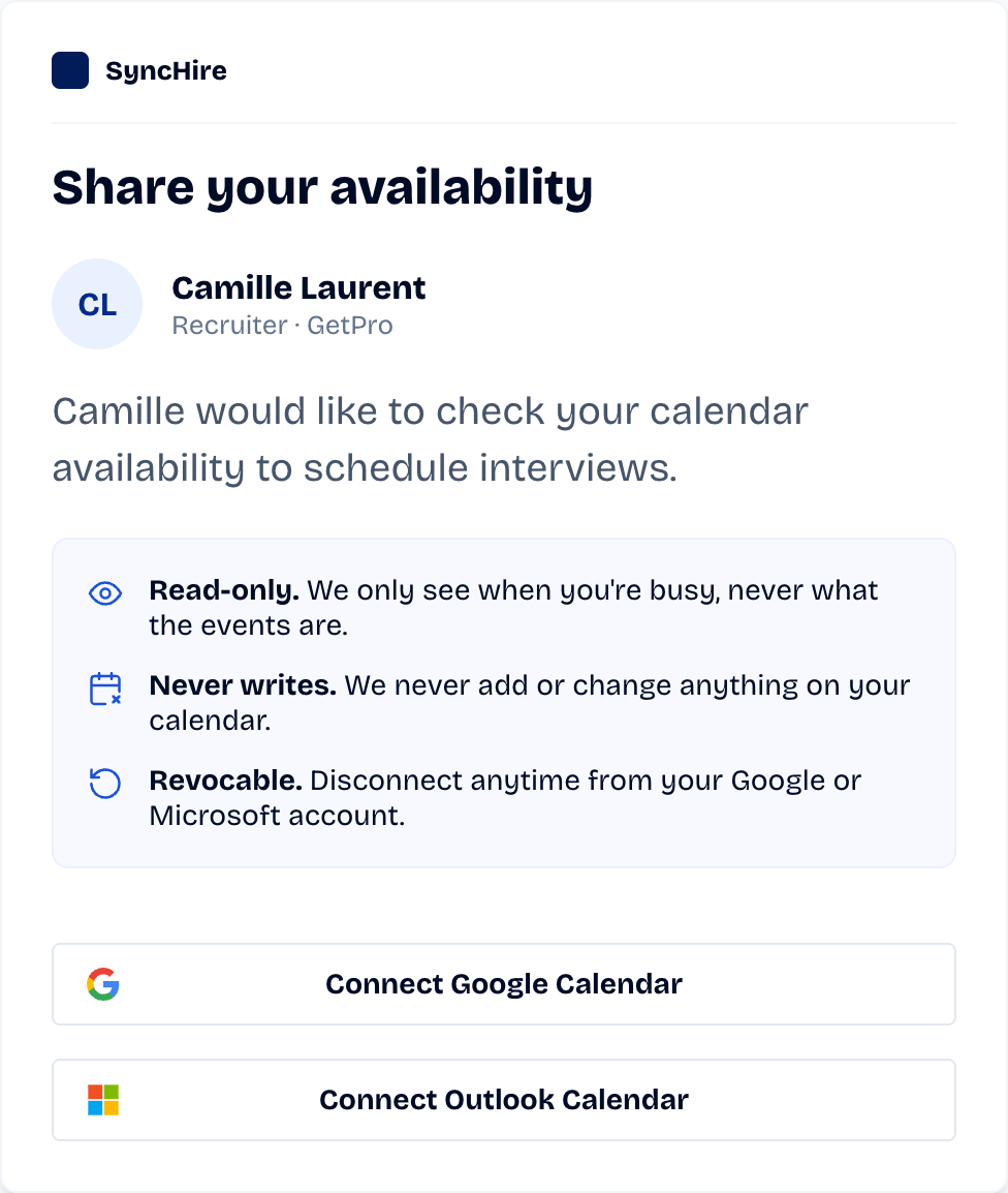 inviter hm page connexion